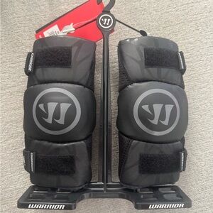 NEW Warrior Burn Next Arm Pad Guards Gray Lax Lacrosse Pads 18-Bk/YXS X Small
